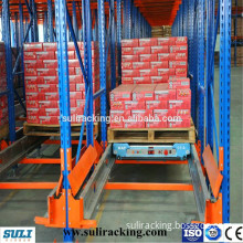 FIFO radio shuttle automatic racking and shelving system